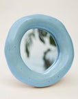 Miroir Blob Bleu JT Parker - Ex-voto