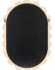 Miroir Scalloped Rose 18 x 26 Bloomingville VENTE FINALE - Ex - voto