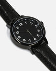 Montre Classique Noire Curated Basics - Ex - voto