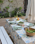 Nappe E. Gravel Filles - Fleurs 157 x 244cm - Ex - voto