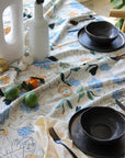 Nappe E. Gravel Filles - Fleurs 157 x 244cm - Ex - voto