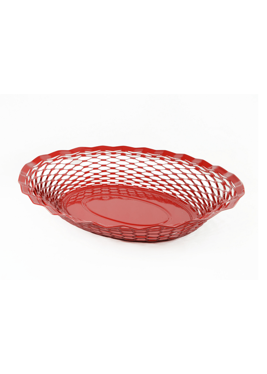 Panier Métalique Large Oval Clémentine - Ex - voto