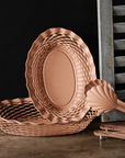 Panier Métalique Large Oval Clémentine - Ex - voto