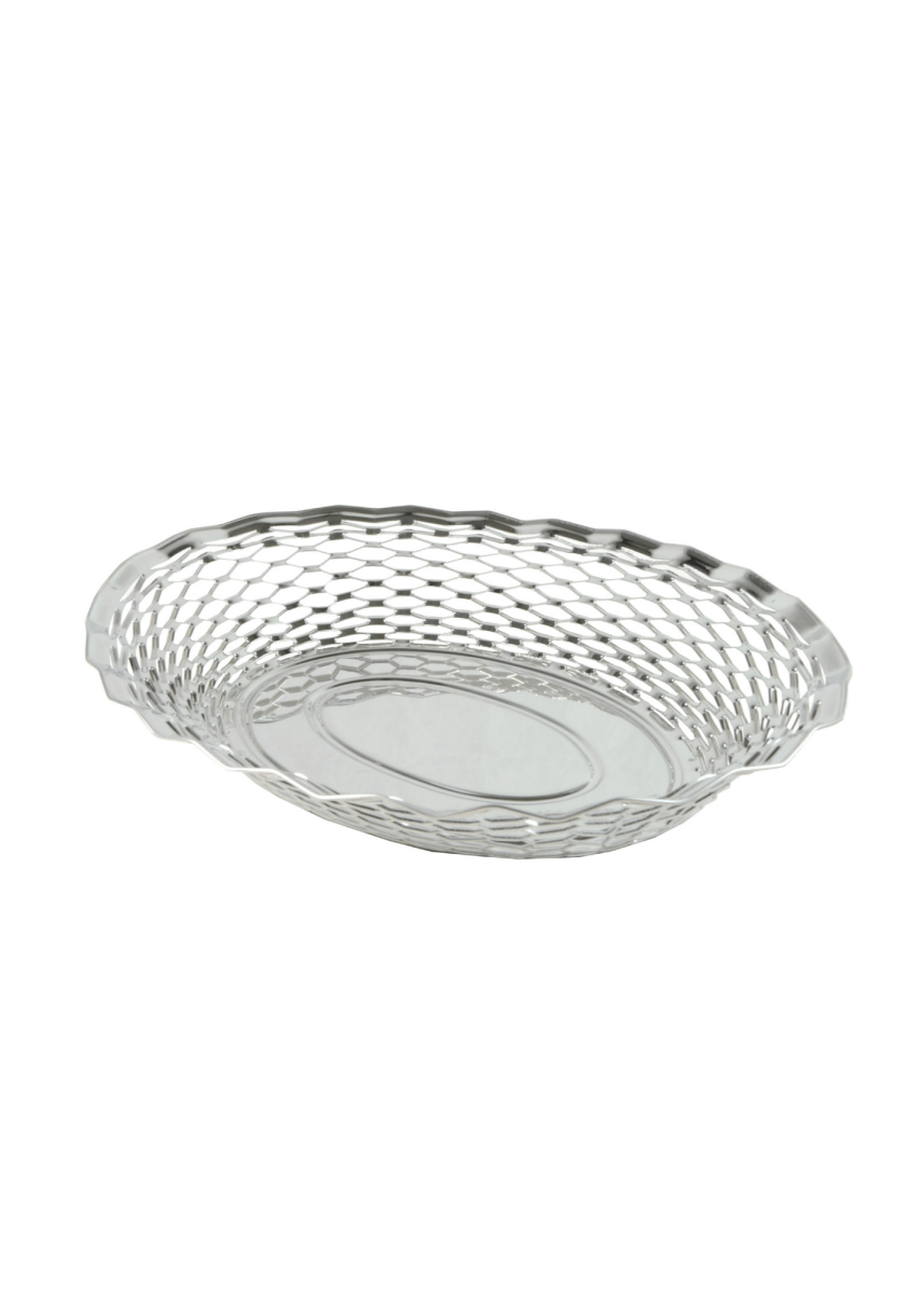 Panier Métalique Large Oval Clémentine - Ex - voto