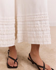 Pantalon Bloomers Florintina Blanc Damson Madder - Ex - voto
