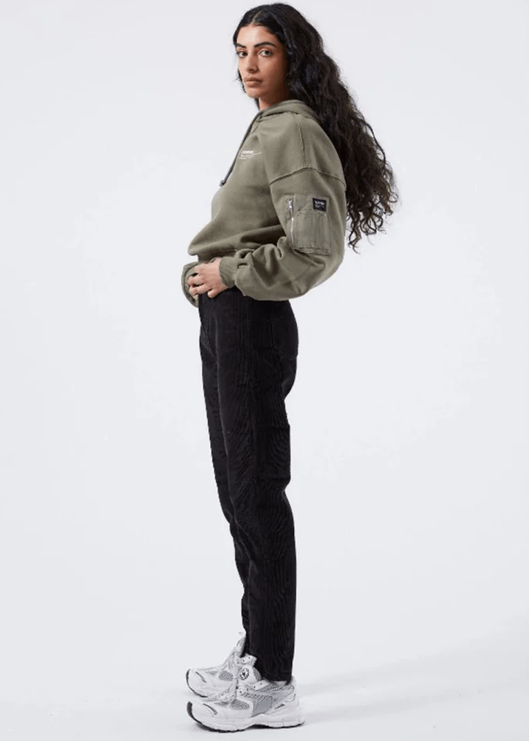 Pantalon Corduroy Nora Dr Denim Noir SOLDE - Vente Finale - Ex - voto