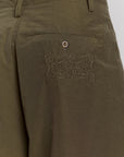 Pantalon Fabia Khaki Damson Madder - Ex - voto