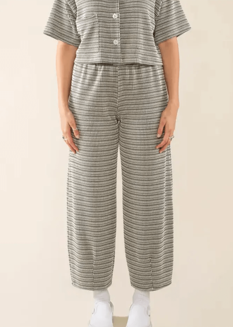 Pantalon Jude NLT Olive et Ivoire SOLDE - Vente Finale - Ex - voto