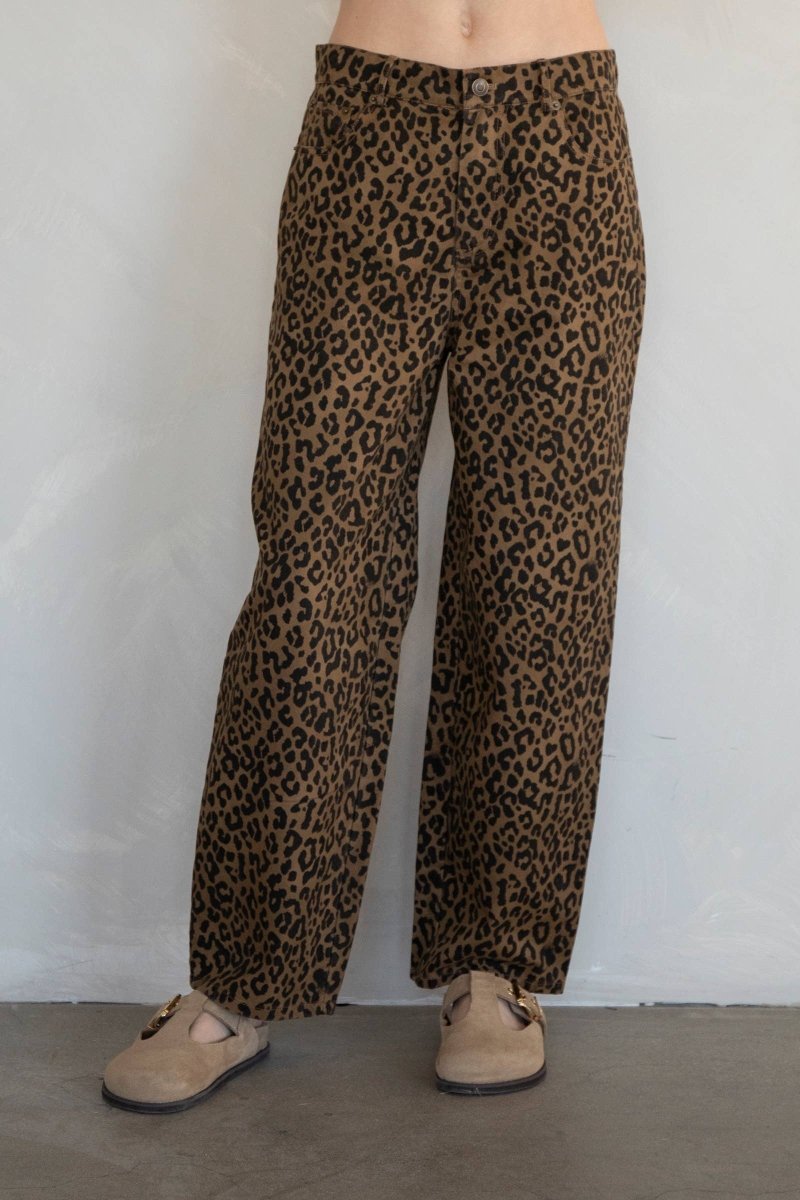 Pantalon Leopard Things Between - Ex - voto