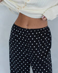 Pantalon Satin Polka Dot Things Between - Ex - voto