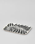 Petit Cabaret Charcoal Leaves WRAP - Ex - voto