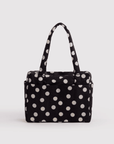 Petit Sac Nuage Carry-on Baggu Noir à Pois Crèmes - Ex-voto