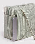 Petit Sac Nuage Carry - on Baggu Sage Stripe - Ex - voto