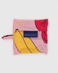 Petit Sac Réutilisable Baggu Light Pink Apples and Bananas - Ex - voto