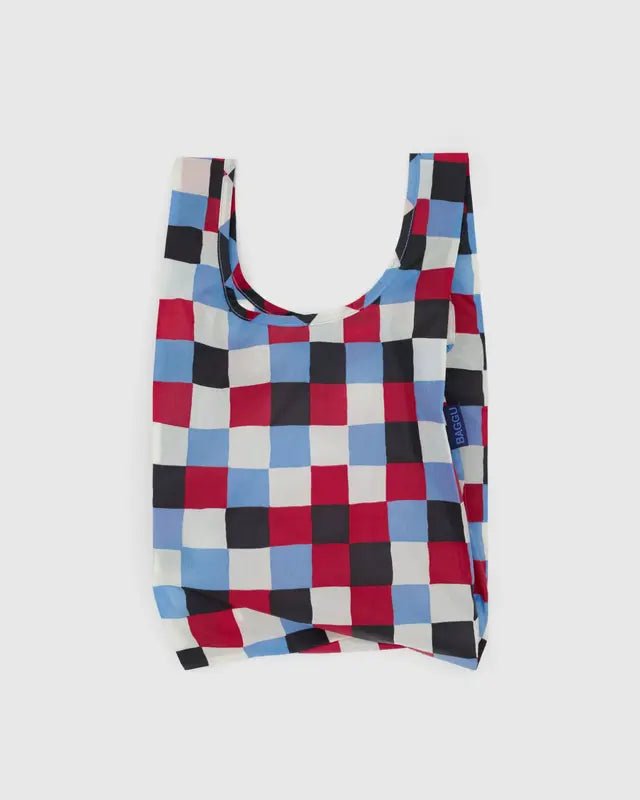 Petit Sac Réutilisable Baggu Painted Check - Ex - voto