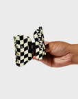 Pince Damiers Noir et Blanc Chunks - Ex - voto
