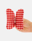 Pince Suki Red Plaid Chunks - Ex - voto