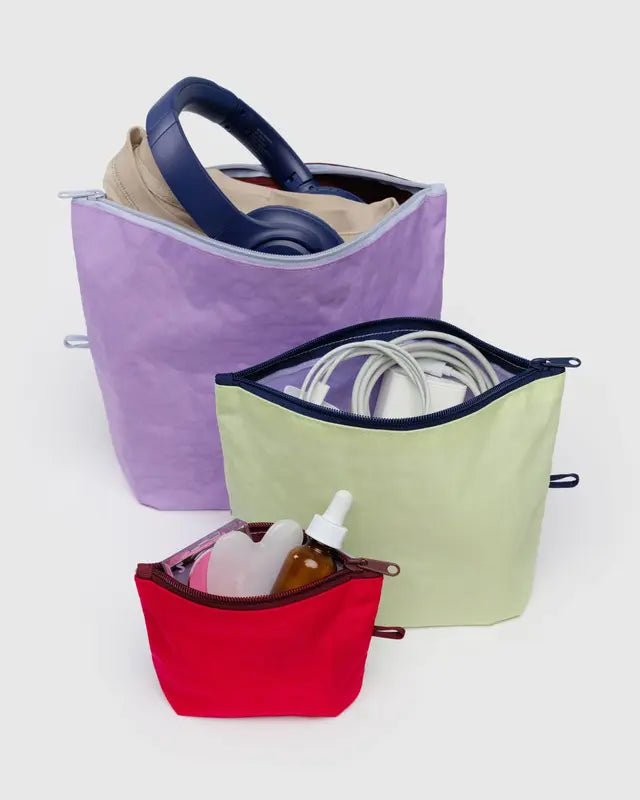 Pochettes Go - Ensemble de 3 - Kaleidoscope Mix Baggu - Ex - voto