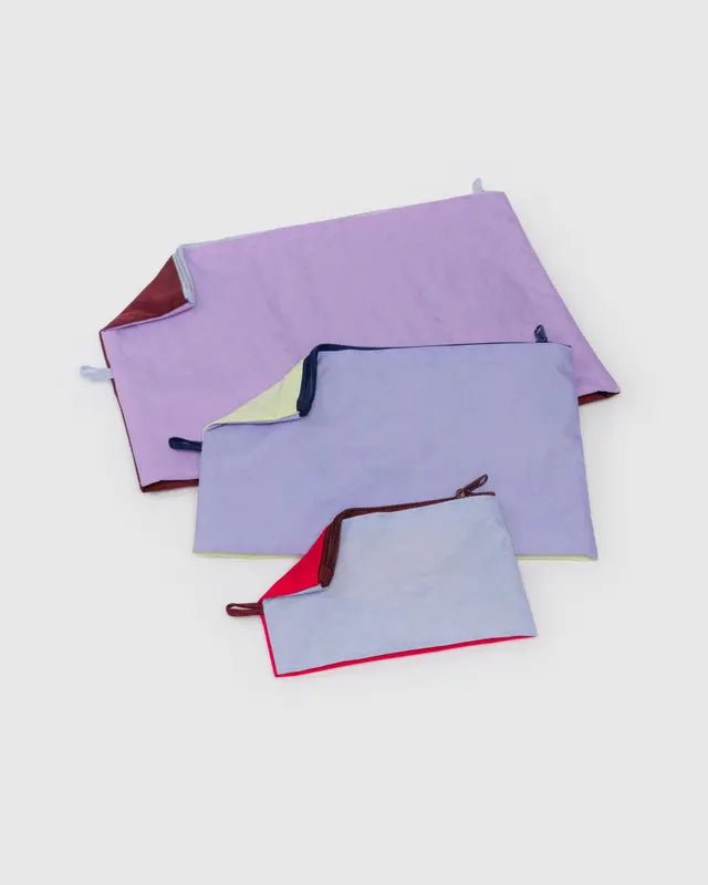 Pochettes Go - Ensemble de 3 - Kaleidoscope Mix Baggu - Ex - voto