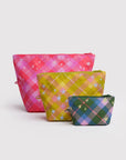 Pochettes Go - Ensemble de 3 Star Plaid - Ex - voto