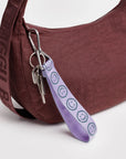 Porte - Clé Happy Baggu Lilas - Ex - voto