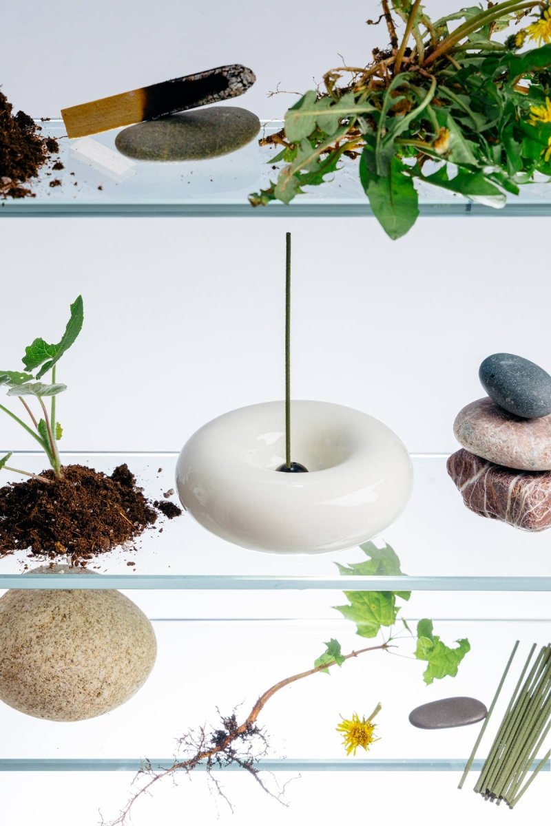 Oddly Specific White Ceramic Incense Holder – Ex-voto
