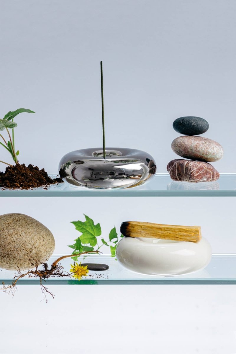Oddly Specific Ceramic Chrome Incense Burner – Ex-voto