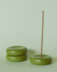 Porte-Encens Minimaliste Vert JT Parker - Ex-voto