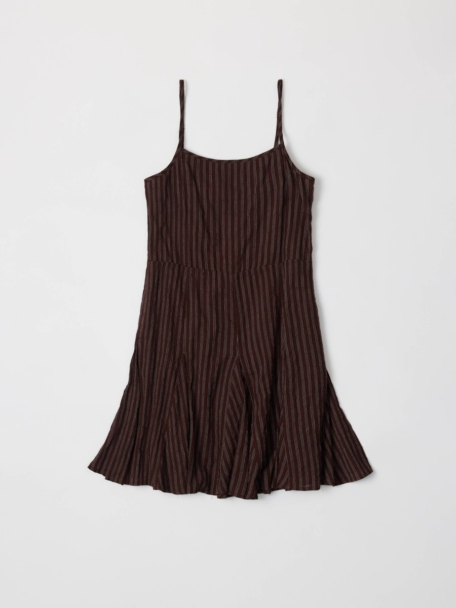 All Row Candace Brown Dress SALE - Final Sale Ex-voto All Row Candace Brown Dress SALE - Final Sale Ex-voto