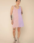 Robe Cory Gingham NLT Rose et Lavande - Ex - voto