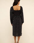 Robe Dawn Noire Ditsy Floral NLT SOLDE - Vente finale - Ex - voto