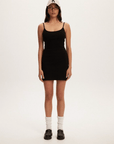 Robe Emma Noir Kuwalla SOLDE - Vente Finale - Ex - voto