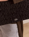 Sac Baguette Sophia Noir Damson Madder - Ex-voto