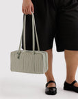 Sac Bowler Baggu Sage Stripe - Ex - voto
