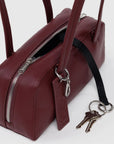 Sac Bowler Cuir Recyclé Baggu Mahogany - Ex - voto