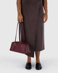 Sac Bowler Cuir Recyclé Baggu Mahogany - Ex - voto