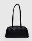 Sac Bowler Cuir Recyclé Baggu Noir - Ex - voto
