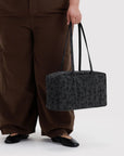 Sac Bowler Medium Baggu Charcoal Ditsy Floral - Ex-voto