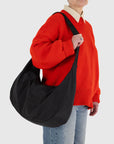 Sac Croissant Large Baggu Noir - Ex - voto