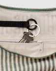 Sac Croissant Large Baggu Sage Stripe - Ex - voto