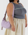 Sac Croissant Medium Baggu Dusty Pink - Ex - voto