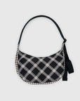 Sac Croissant Medium Baggu Mixed Plaid - Ex - voto