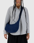 Sac Croissant Medium Baggu Navy - Ex - voto