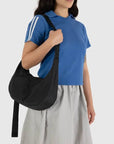Sac Croissant Medium Baggu Noir - Ex - voto