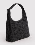 Sac d'Épaule Nylon Baggu Charcoal Ditsy Floral - Ex-voto
