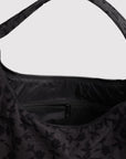 Sac d'Épaule Nylon Baggu Charcoal Ditsy Floral - Ex-voto