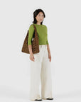 Sac d'Épaule Nylon Baggu Léopard - Ex - voto