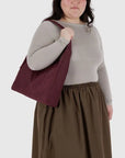 Sac d'Épaule Nylon Baggu Mahogany - Ex - voto