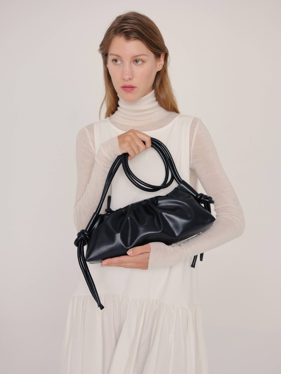 【美品】OLEND Dumpling Bag | Black Ölend Dumpling Black Bag – Ex-voto