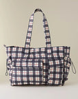 Sac Eliza Carreaux Damson Madder - Ex - voto